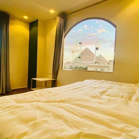Oh Pyramids View Hotell Kafret el-Gabal Exteriör bild