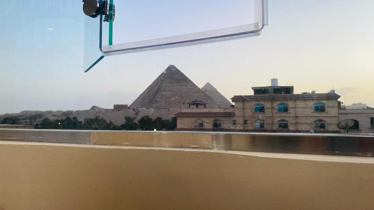 Oh Pyramids View Hotell Kafret el-Gabal Exteriör bild