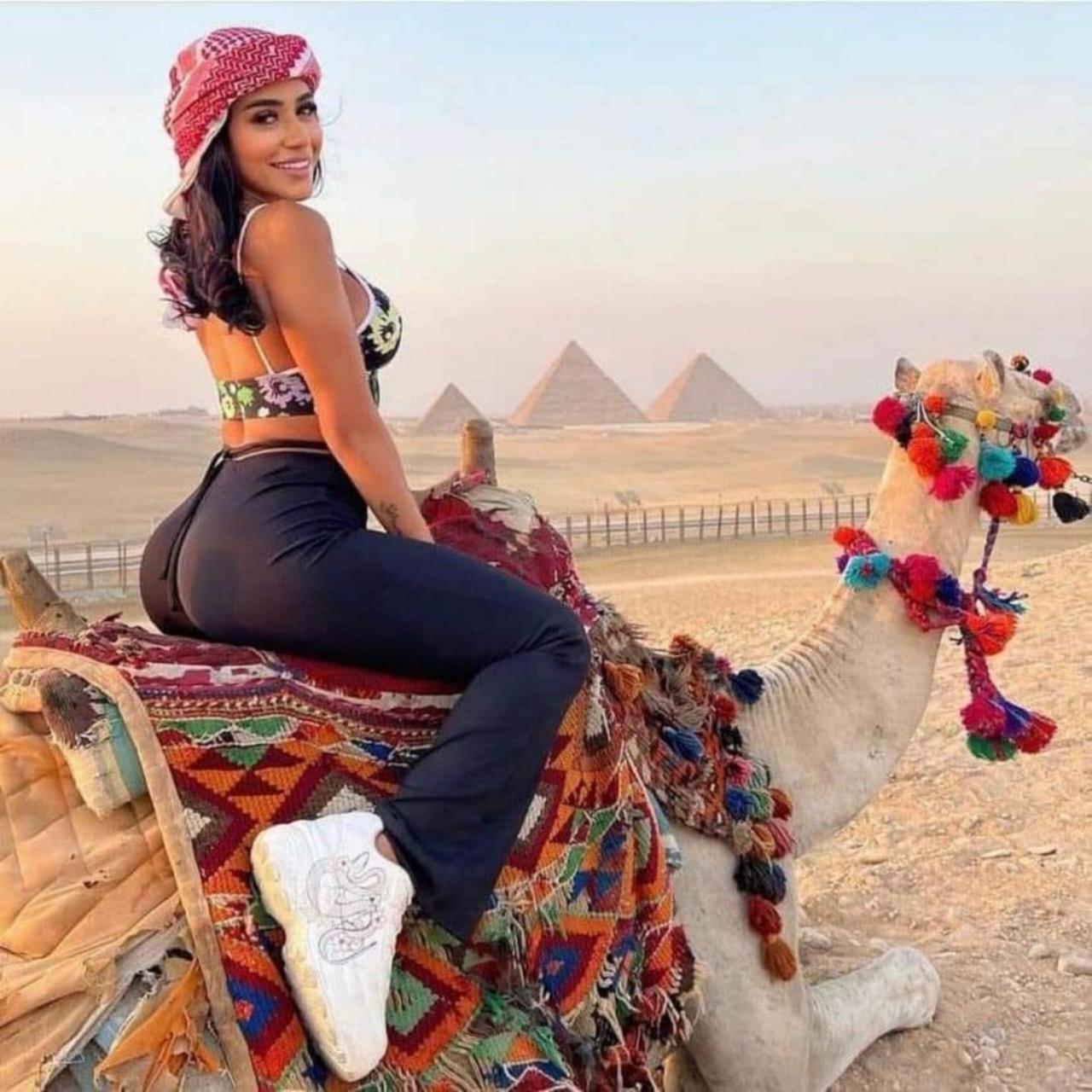 Oh Pyramids View Hotell Kafret el-Gabal Exteriör bild